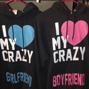Couple sweatshirts